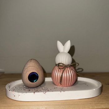 illaolla - Fa tojás kristállyal - színváltós