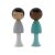 CLICQUES dolls Sam & Justin 
